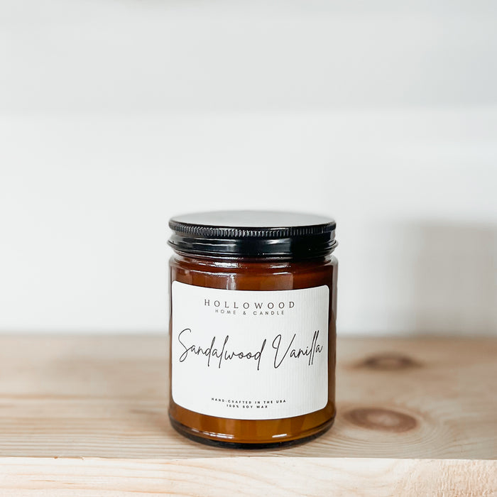 SANDALWOOD VANILLA | CANDLE BAR CANDLE