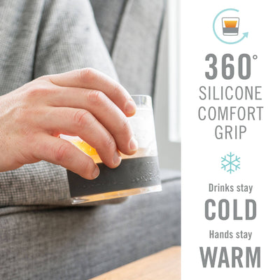 Whiskey FREEZE™ Insulated Cooling Cups - Smoke