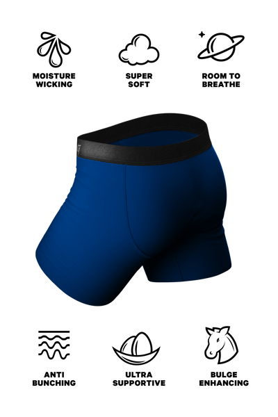 The Big Blue | Ball Hammock® Pouch Men's Underwear w/ Fly