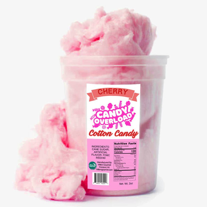 Cherry- Gourmet Cotton Candy