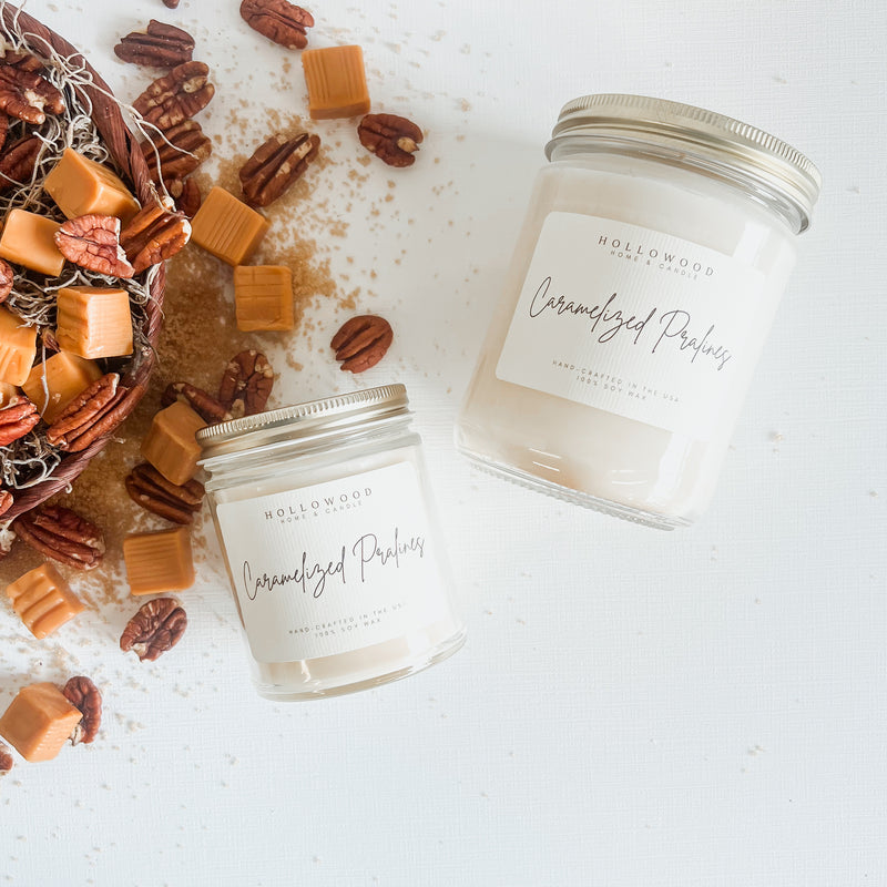 CARAMELIZED PRALINES | CANDLES