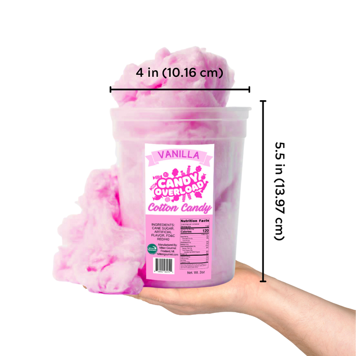 Vanilla- Gourmet Cotton Candy