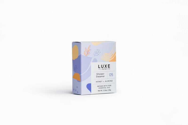 Luxe Honey + Almond Shower Steamer Fizzy Bomb