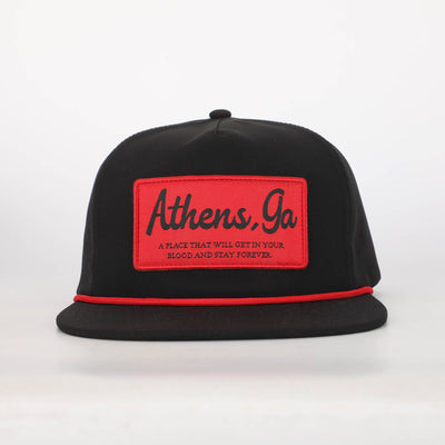 Athens, GA Rope Hat with Patch