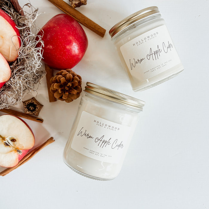 WARM APPLE CIDER | CANDLES