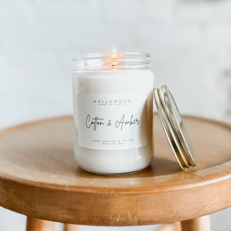 COTTON & AMBER | CANDLES