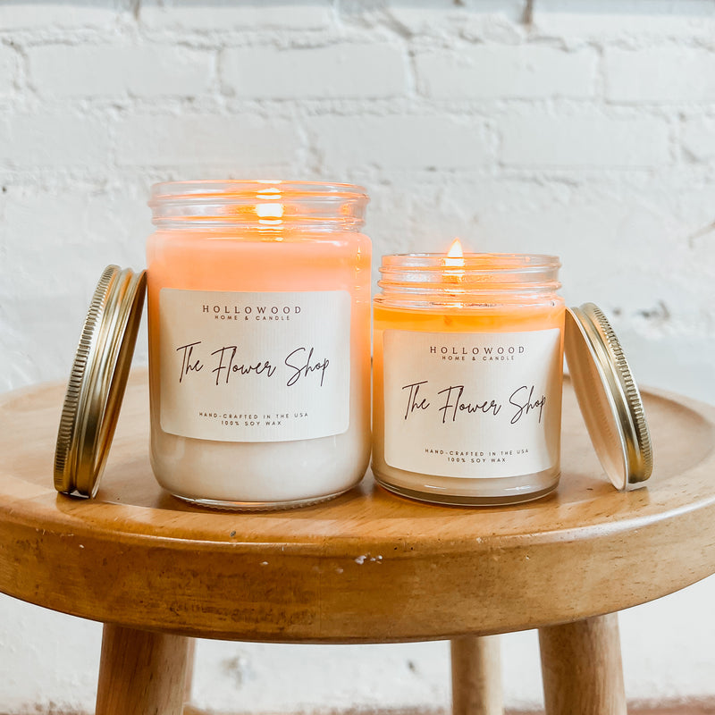 THE FLOWER SHOP  | CANDLES