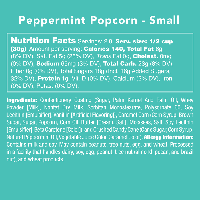 Peppermint Popcorn *HOLIDAY COLLECTION*