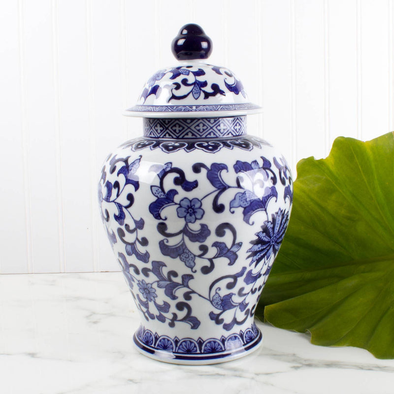 Blue Chinoiserie Ginger Jar - Extra Large