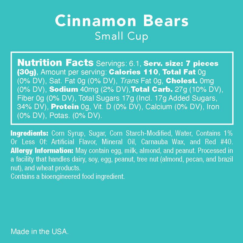 Cinnamon Gummy Bears