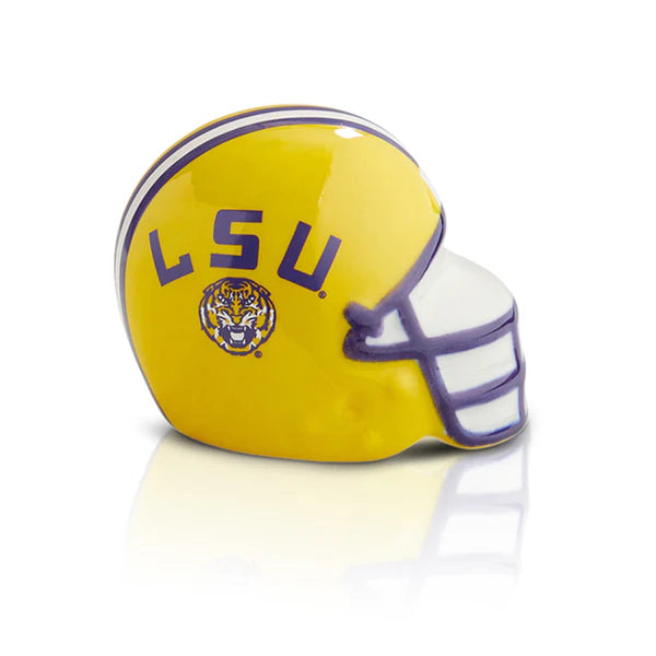 Louisiana State University helmet -MINI NORA FLEMING