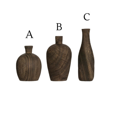 Paulownia Wood Vase