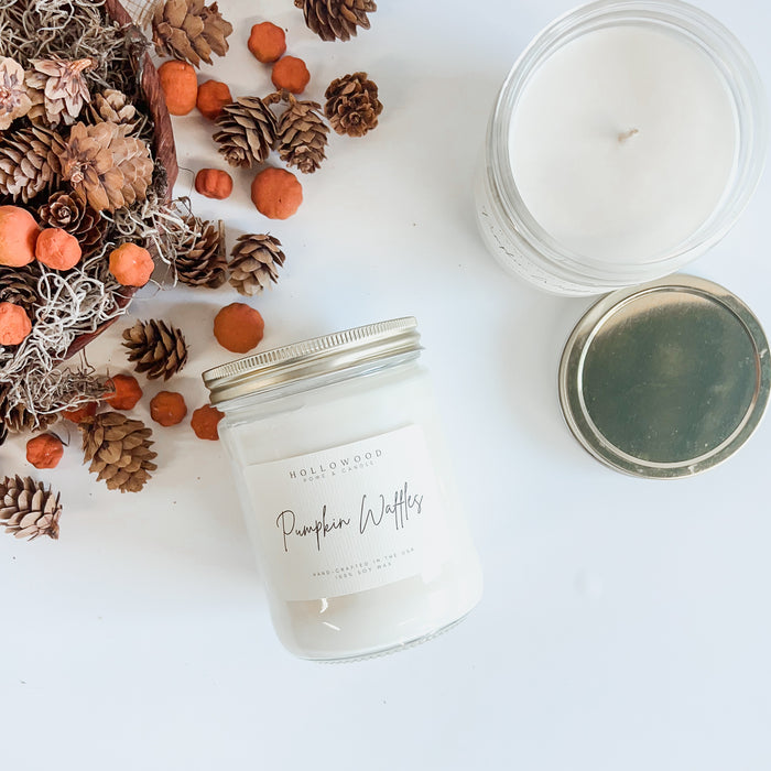 PUMPKIN WAFFLES | CANDLES