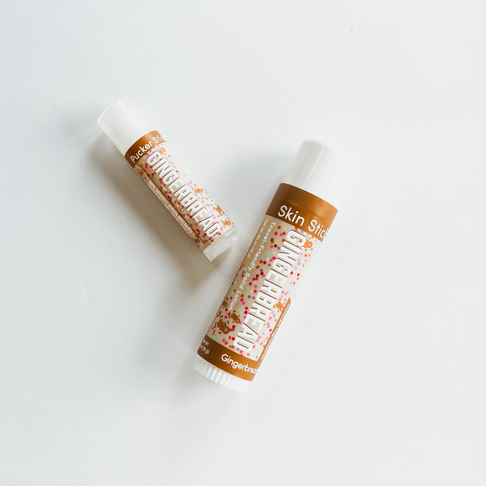 Gingerbread Skin Stick & Pucker Stick Holiday Bundle