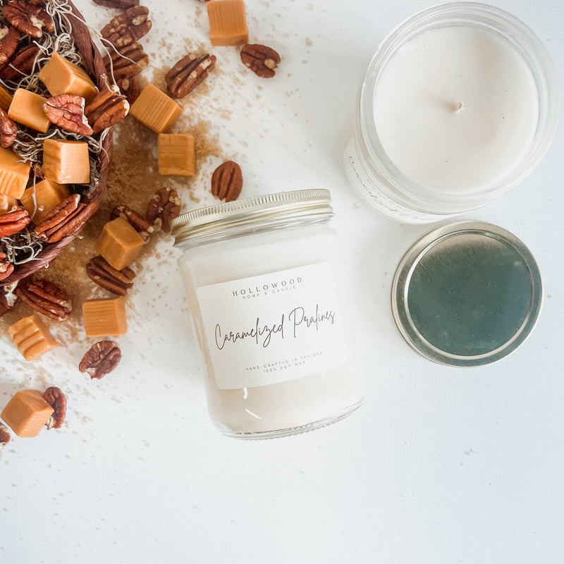 CARAMELIZED PRALINES | CANDLES