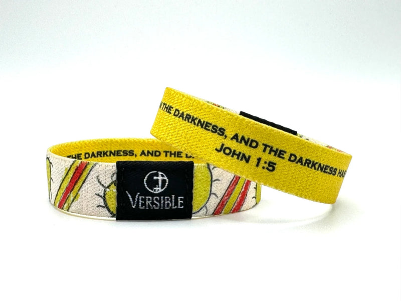 SHINE - SURVIVOR SERIES / JOHN 1:5 WRISTBAND