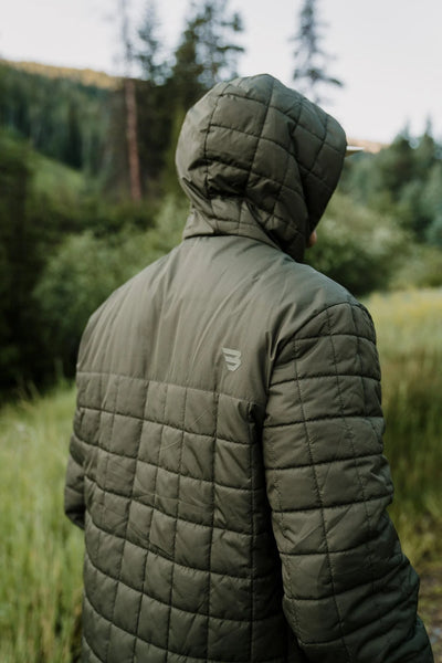 Puffer Jacket - Mallard Green (Oversized)