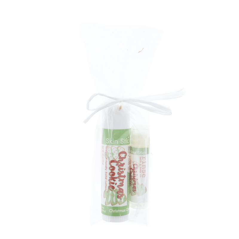 Christmas Cookie Skin Stick & Pucker Stick Holiday Bundle