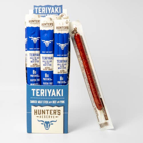 Teriyaki Grass Fed Beef Meat Sticks 