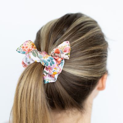 Summer Meadows Satin Scrunchie