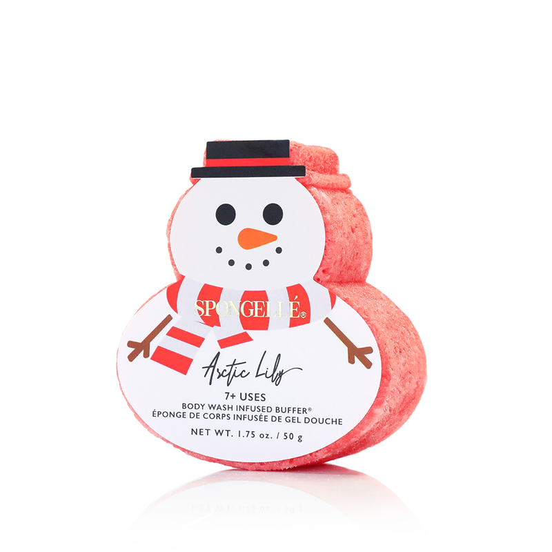 Arctic Lily Snowman Holiday Buffer