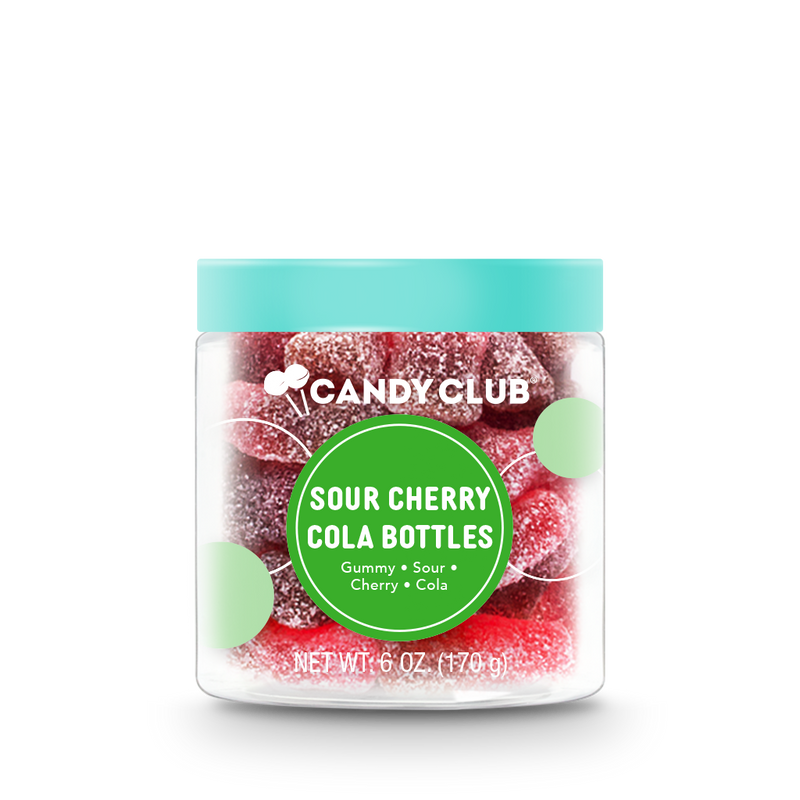 Sour Cherry Cola Bottle Gummies