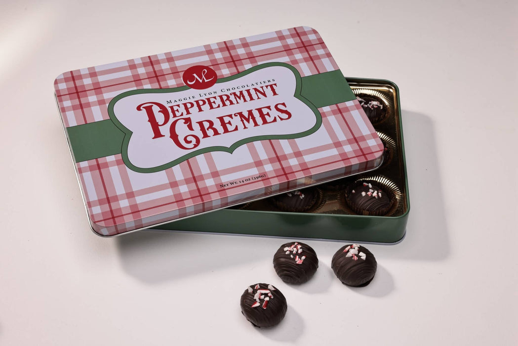 14 Ounce Peppermint Cremes Tin