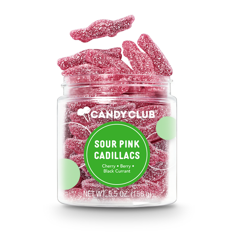 Sour Pink Cadillac Gummies