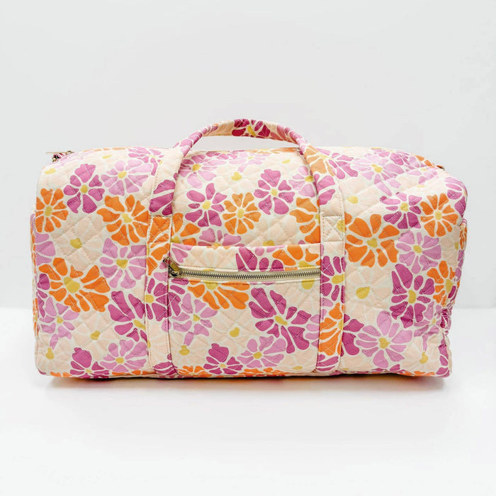 Floral Pattern Duffle