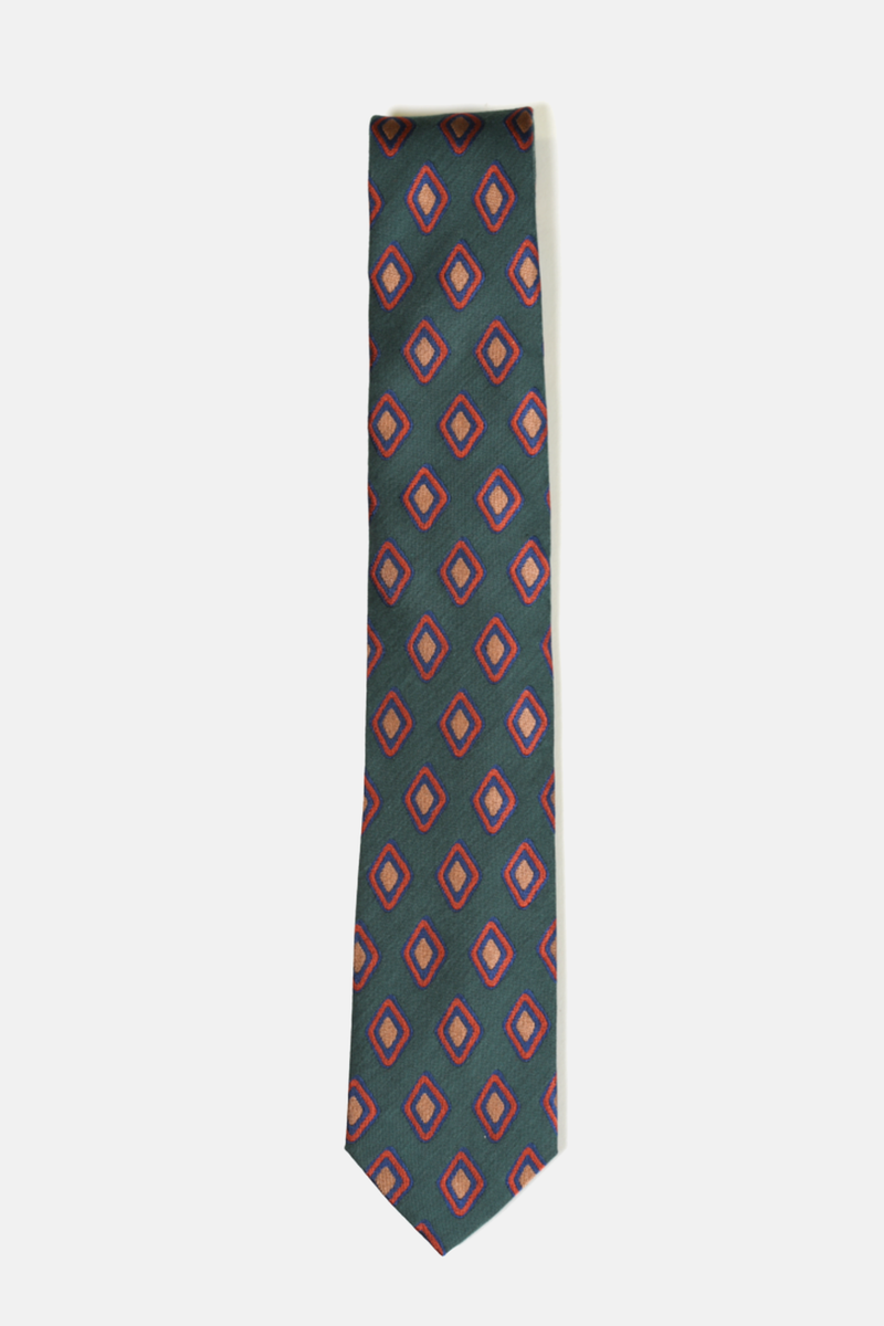 Green Diamond Tie