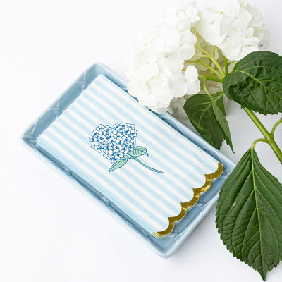 Hydrangea Stem Paper Guest Towel Packs