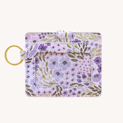 Lilac Floral Wallet SHIPS MID SEPTEMBER