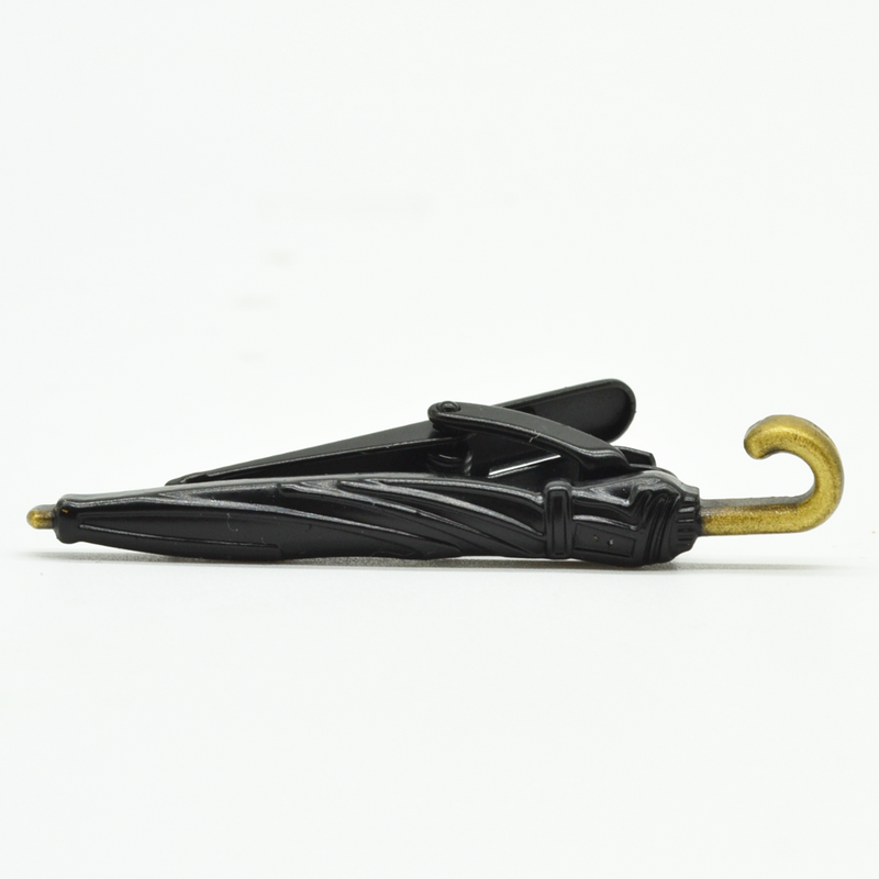 Umbrella Tie Clip: Brass