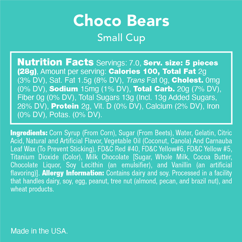 Choco Bears: Chocolate Gummy Bears