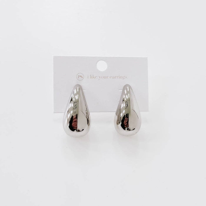 Not-So-Secret Admirer Teardrop Earrings - WATERPROOF: Gold