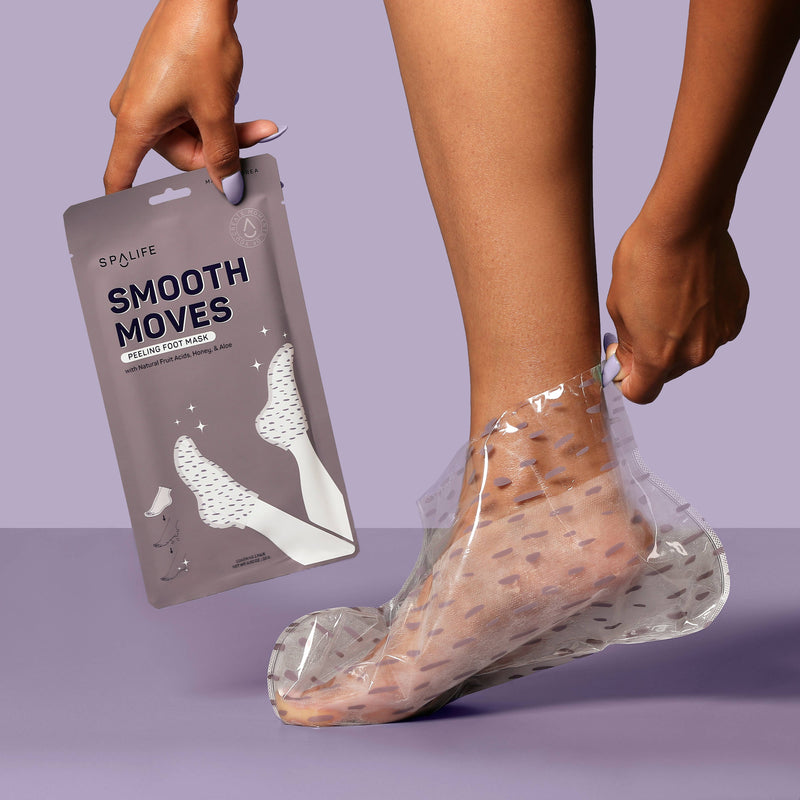 Smooth Moves Peeling Foot Mask with Natural Fruit Acids