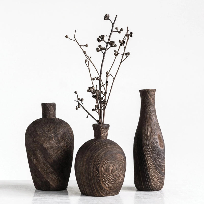 Paulownia Wood Vase