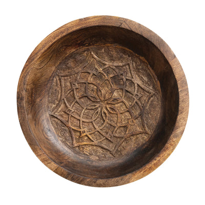 Sonoma Mango Wood Bowl & Tray