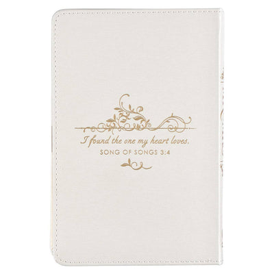 Devotional for Mr. & Mrs. White Faux Leather