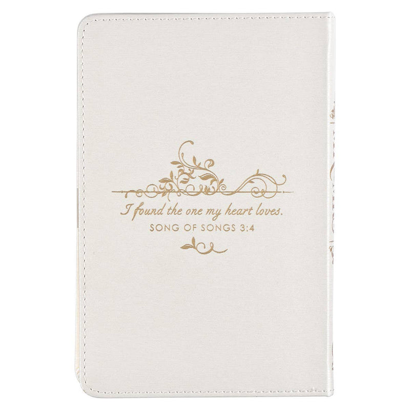 Devotional for Mr. & Mrs. White Faux Leather