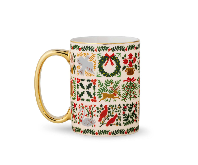 Christmastide Porcelain Mug