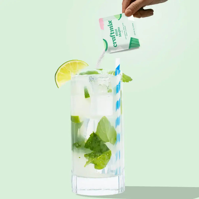 Mint Mojito Cocktail / Mocktail Mixer - 6 Servings Multipack