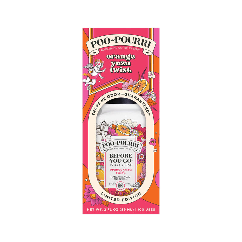 Poo~Pourri Orange Yuzu Twist 2oz Boxed, Spring 2025