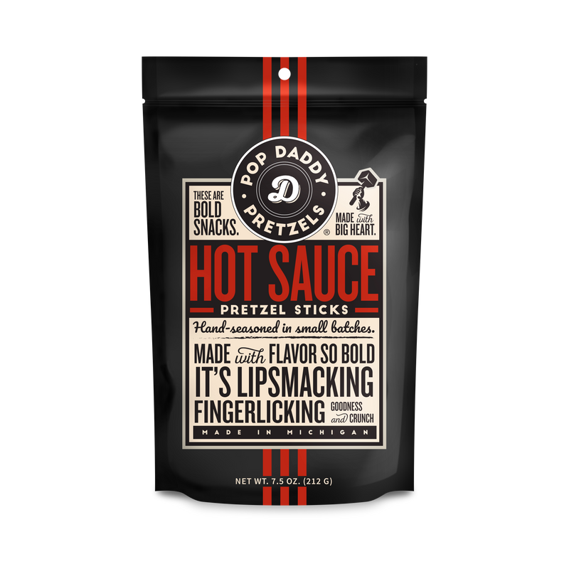 Hot Sauce Seasoned Pretzels 7.5oz