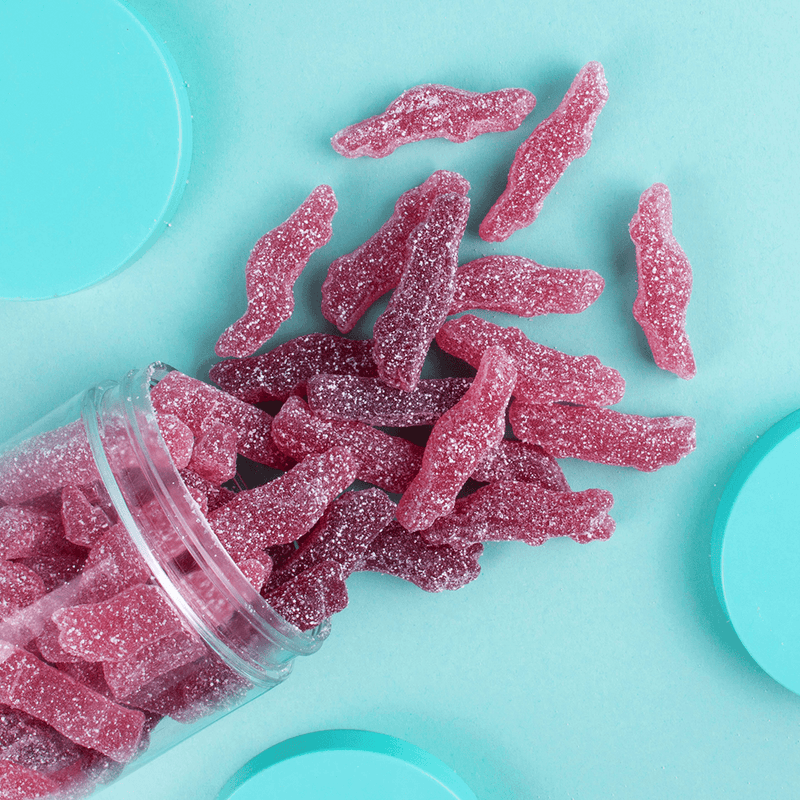 Sour Pink Cadillac Gummies