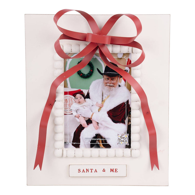 Santa and Me Frame