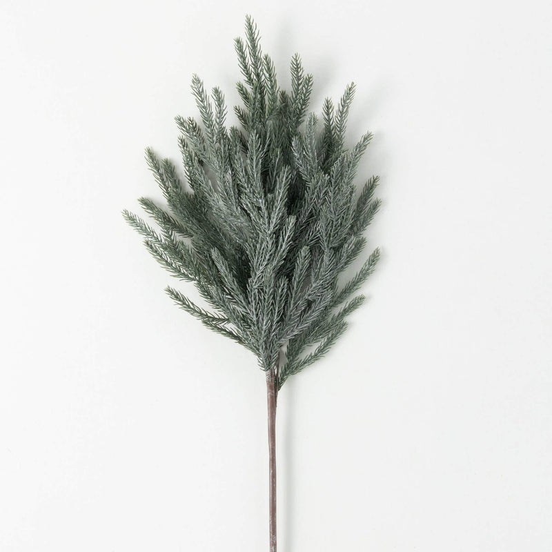 SILVER GREEN PINE SPRAY