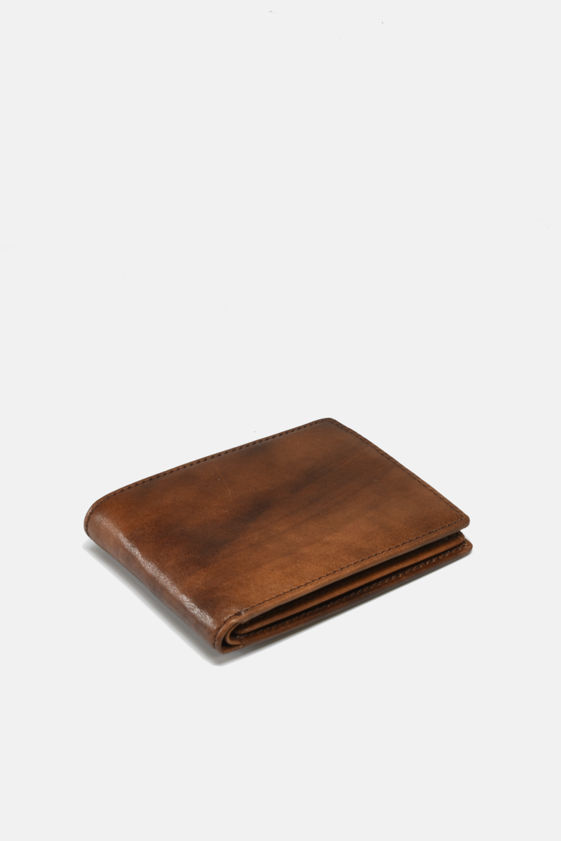 Classic Bill-Fold Wallet: Brown