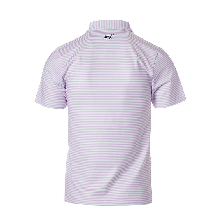 The Marshall Polo | Lavender/White