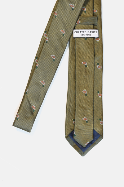 Mallard Duck Tie: Duck